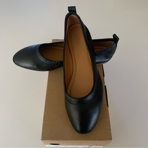 J Crew Women’s Size 7.5 Lizzie Leather Ballet Flats